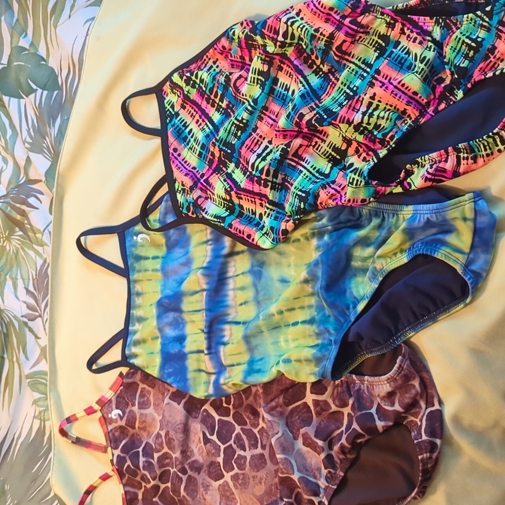 NWT 2 x Practice swim suit  size 32
